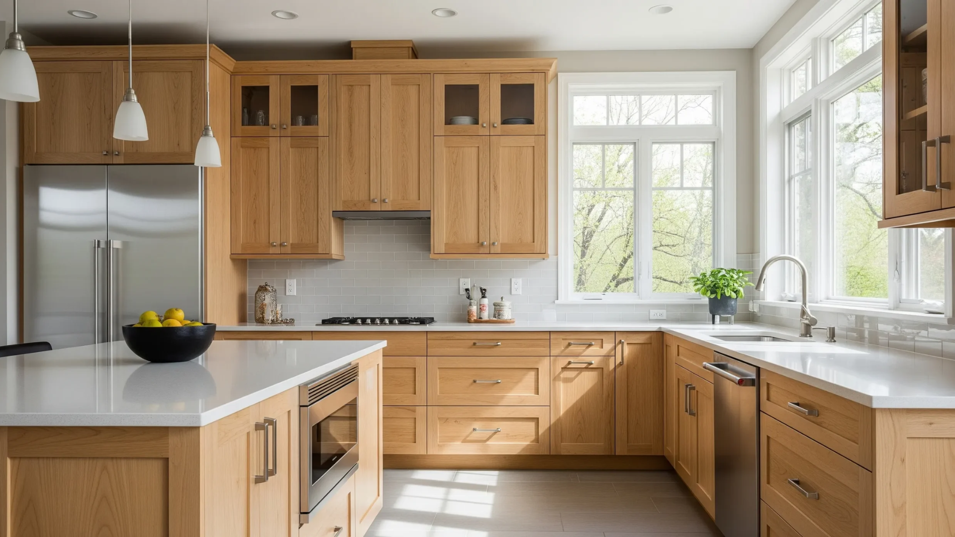 3. Cabinets, Trim, and Kitchen Work