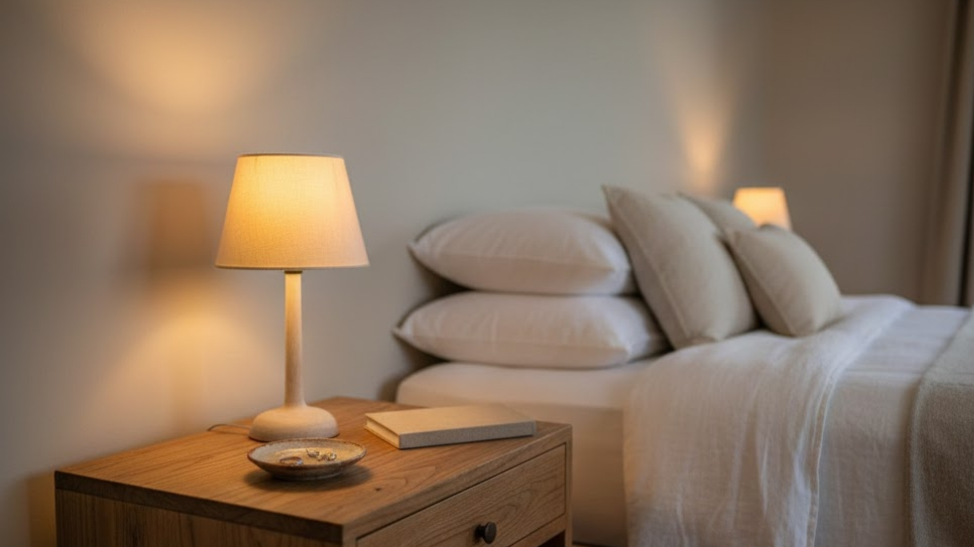 Farmhouse Nightstand Styling