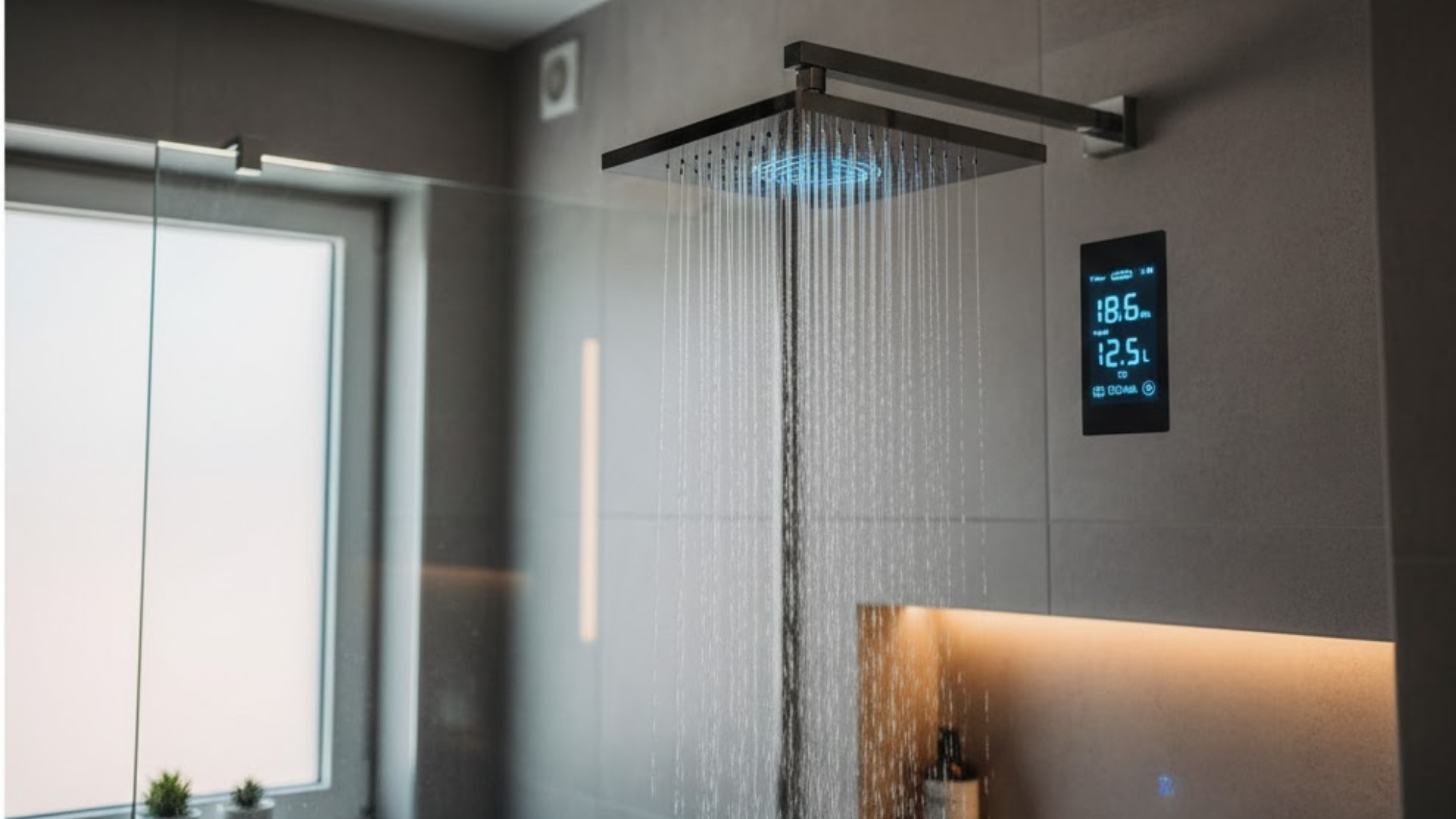 Intelligent Showerheads with Water Usage Tracking