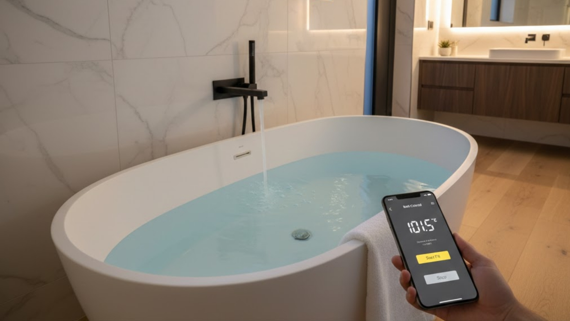 Remote Controlled Bath Fillers