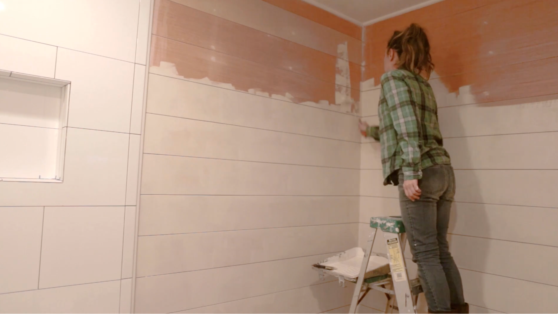 Step 11 Paint the Shiplap