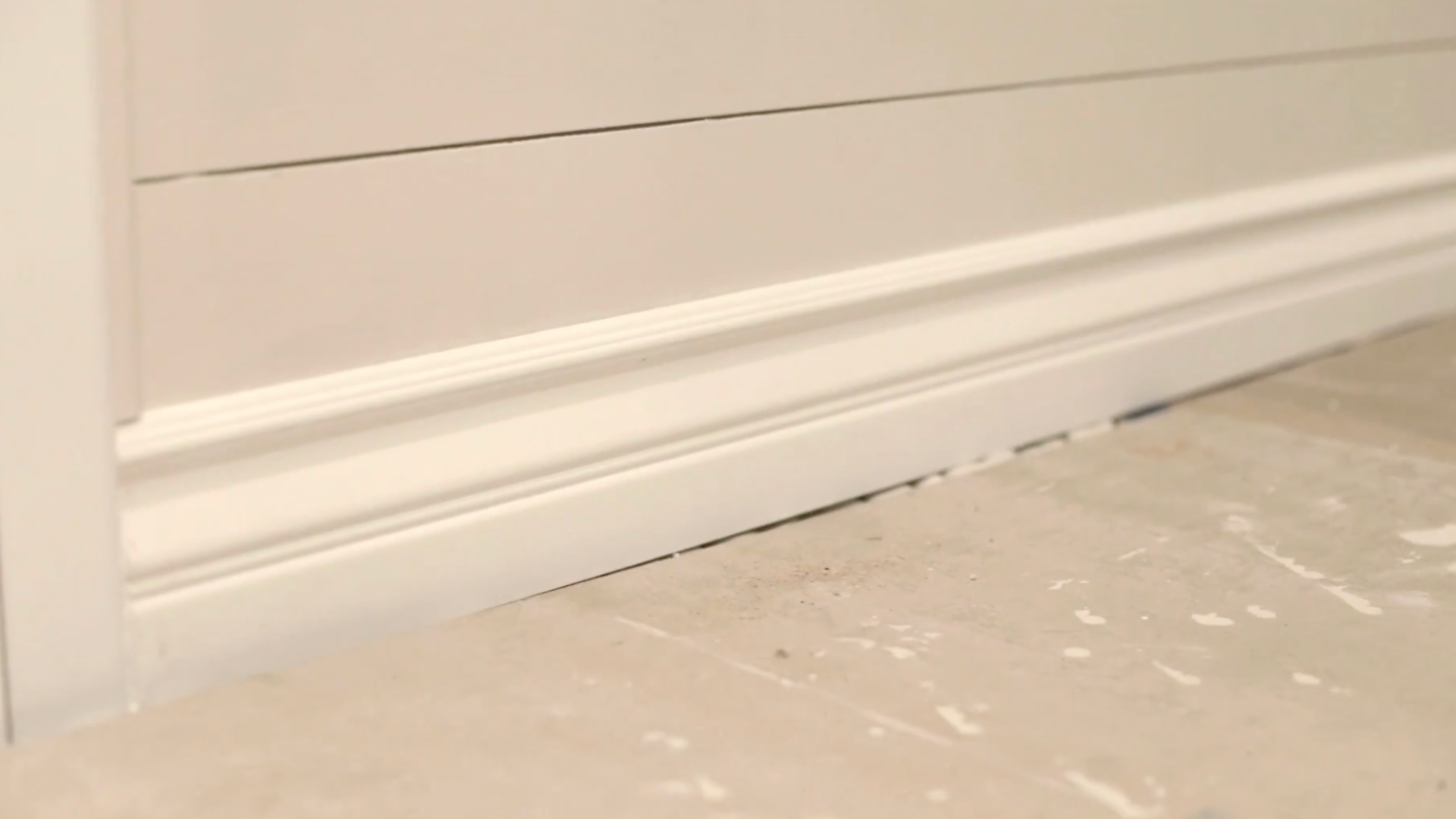 Step 12 Add Baseboards