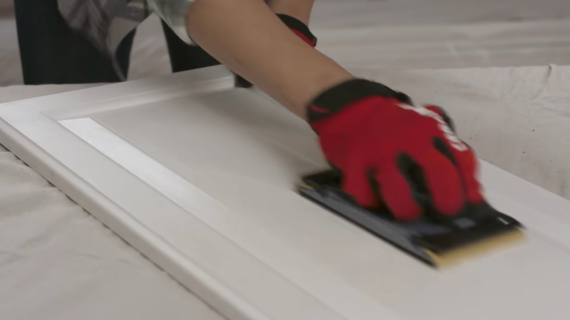 Step 3 Patch and Sand Smooth