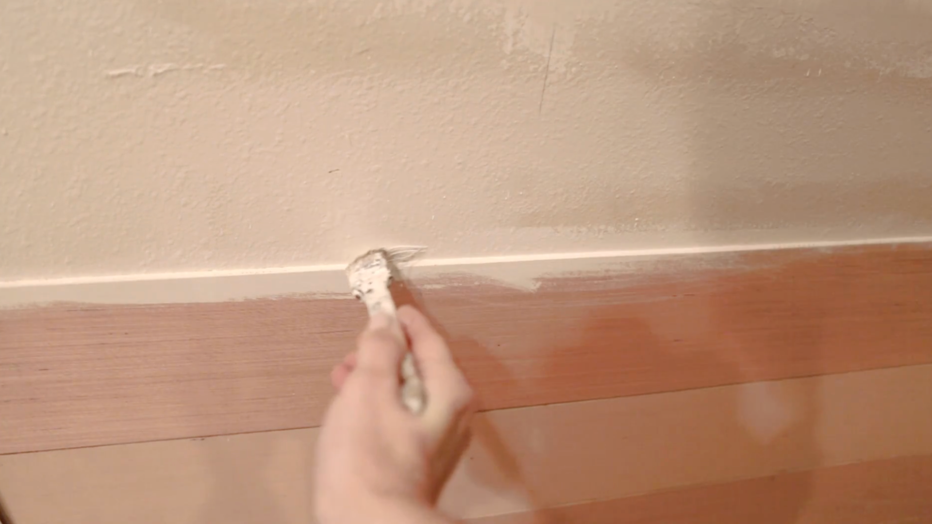 Step 7 Paint Between Gaps as You Go