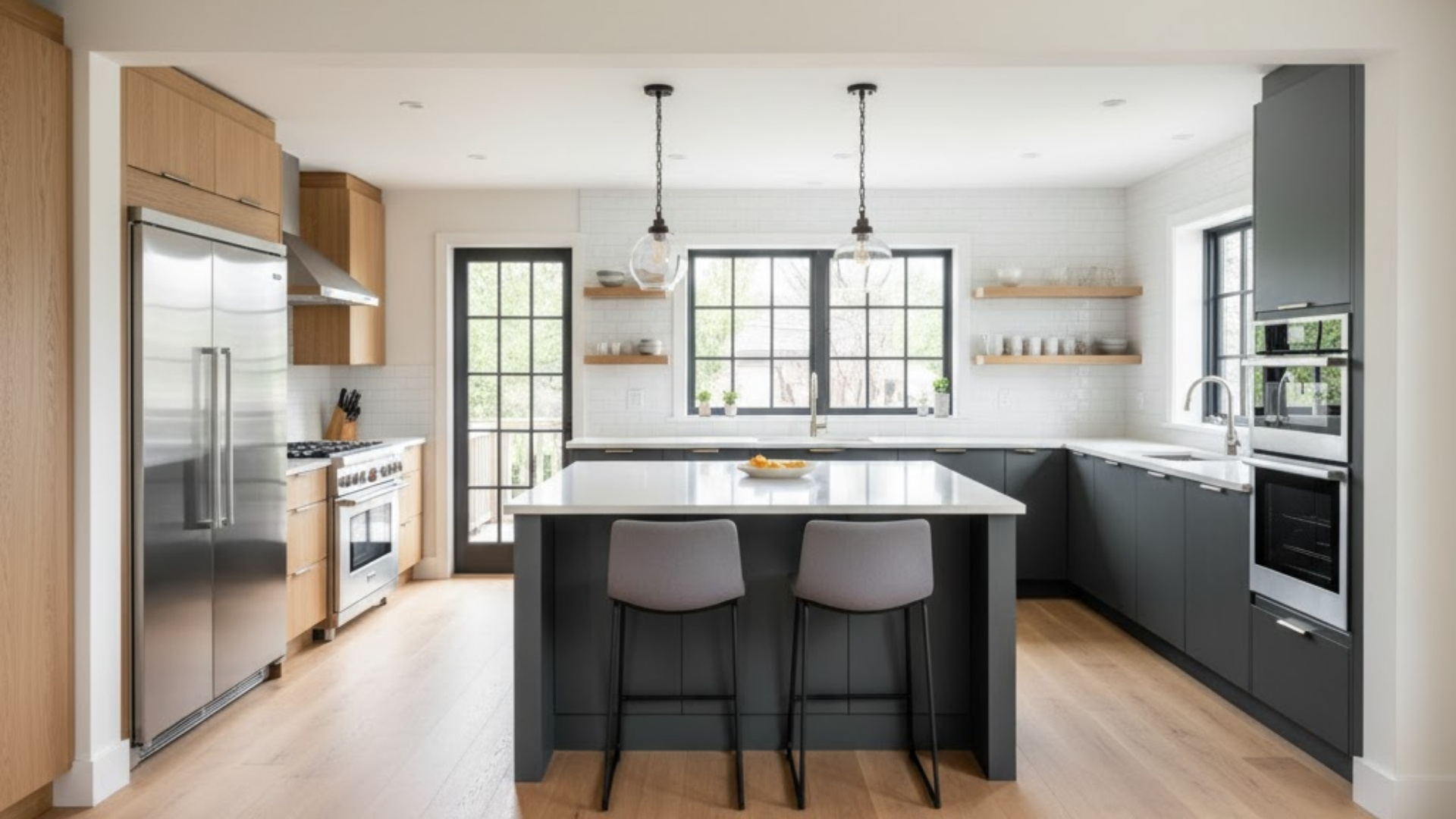 add a kitchen bump out for extra cooking space