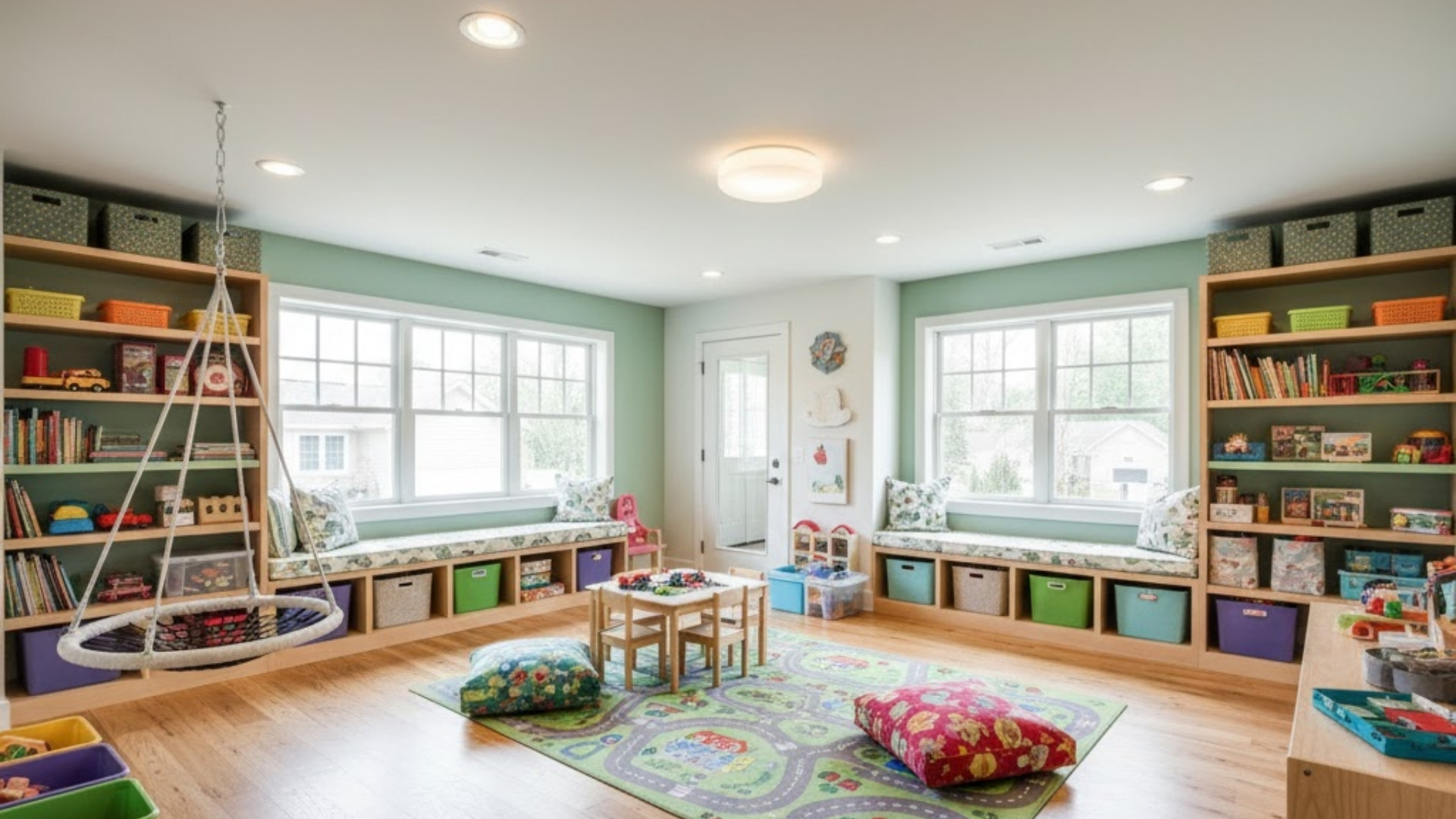 add a playroom or kids activity room