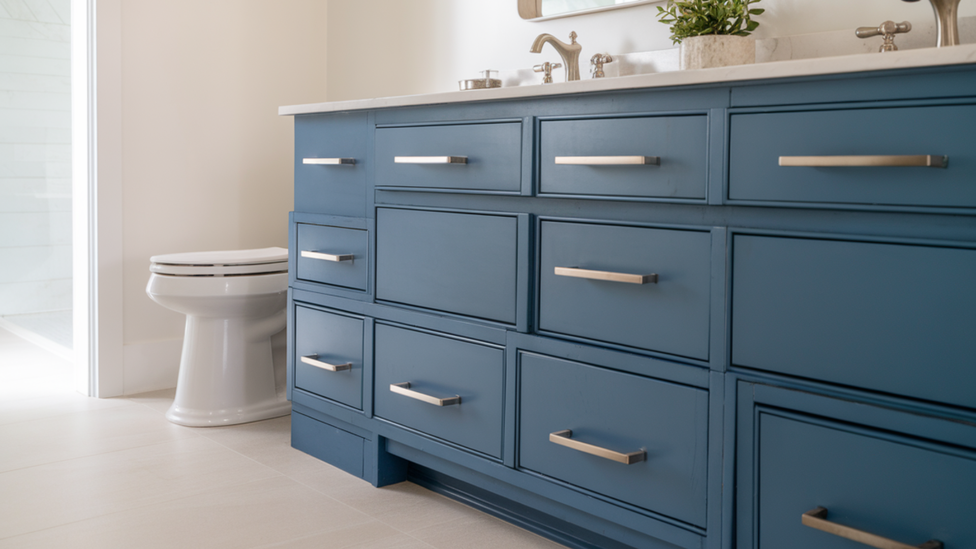 how to paint bathroom cabinets featured image