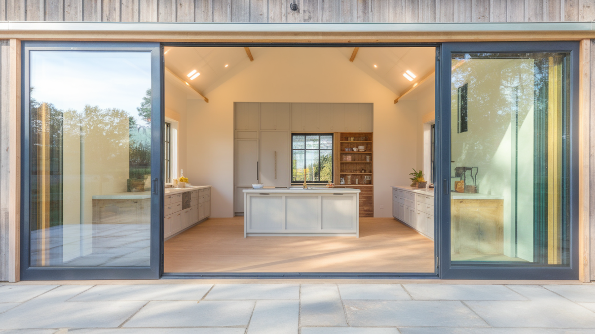 indoor_outdoor connected kitchen for easy entertaining