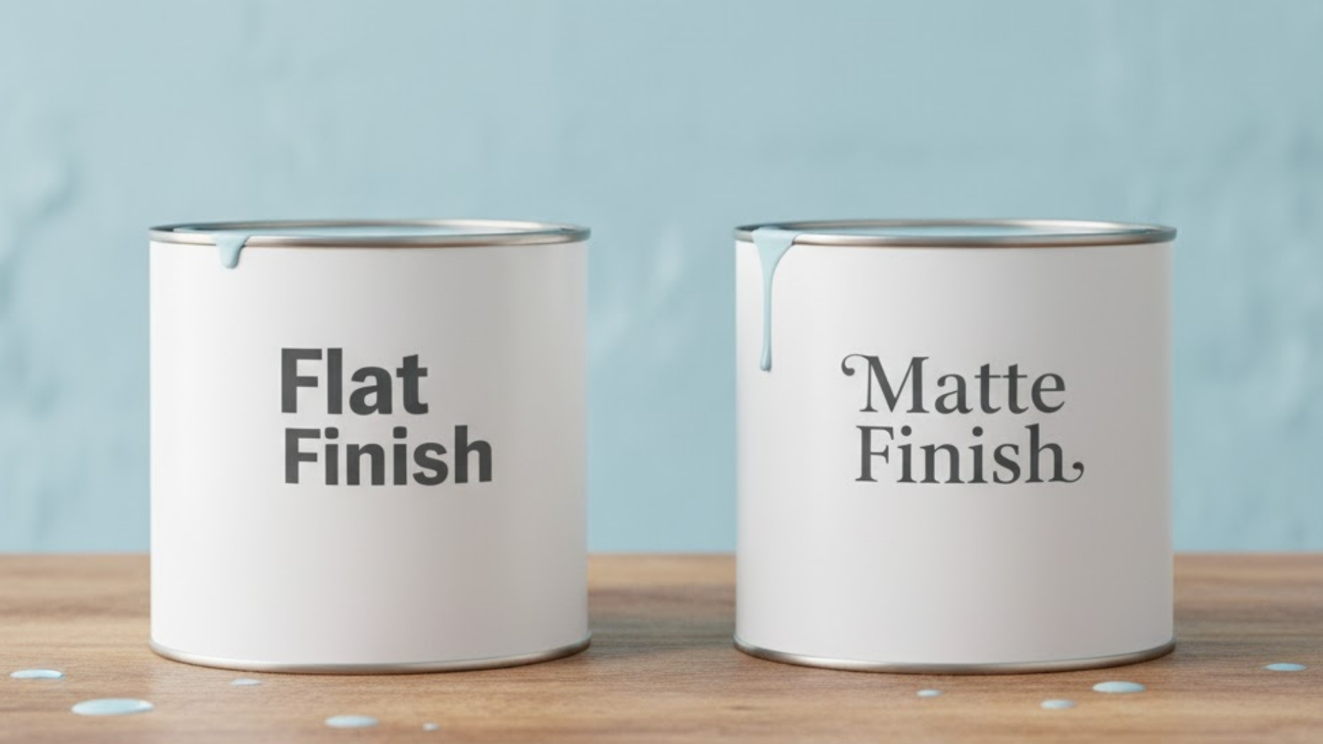 matte vs flat paint finish featured image