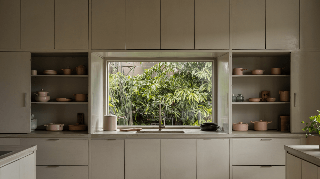 sliding cabinet doors kitchen