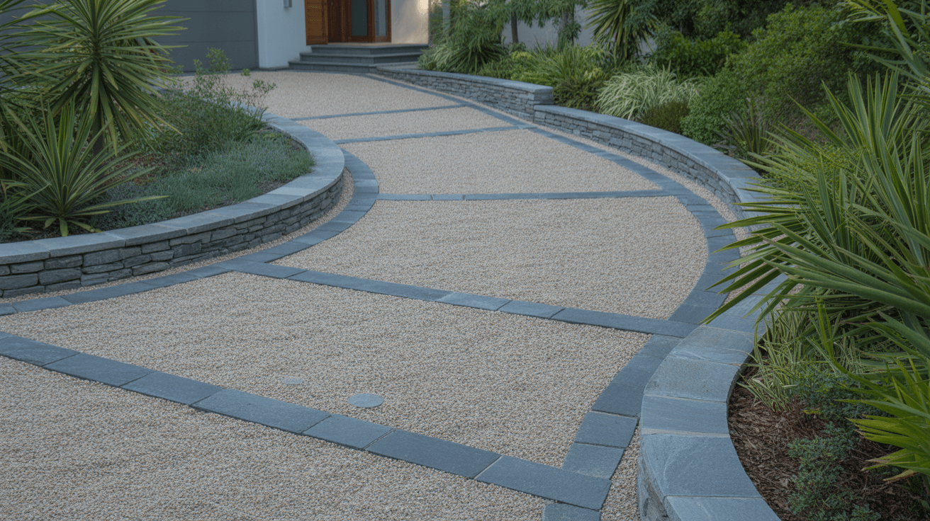 stone mix driveways