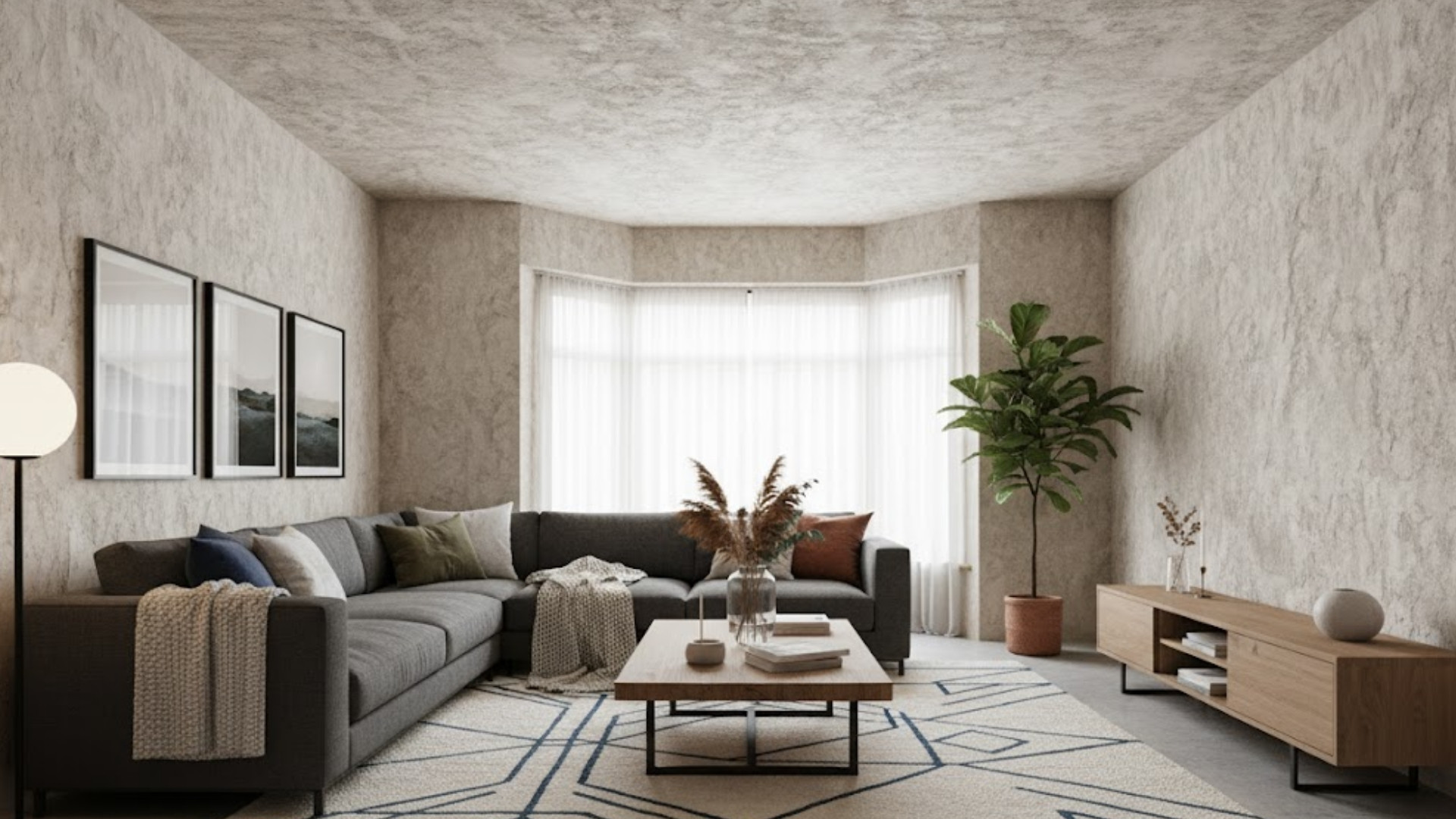 textured lime modern drywall