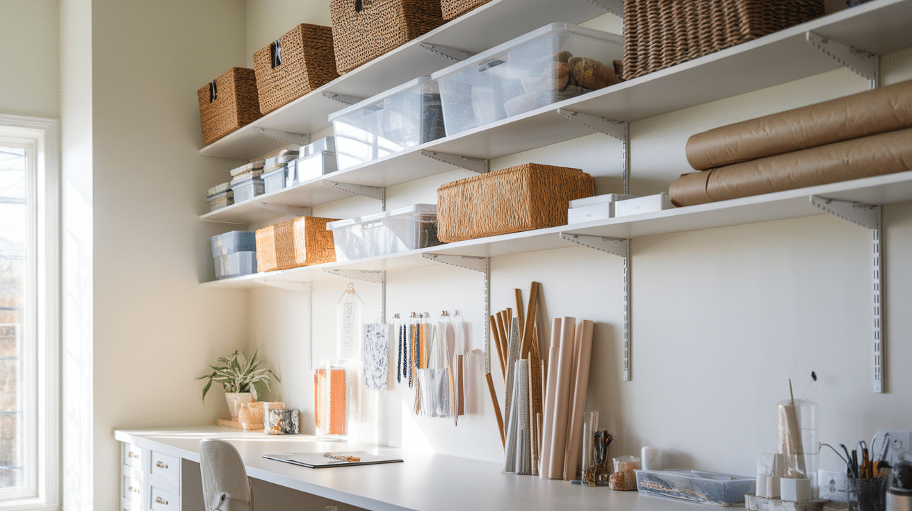 floating shelves