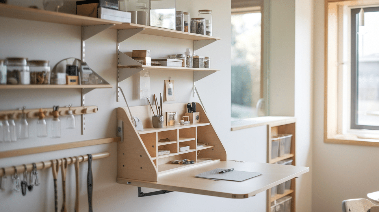 fold down desk