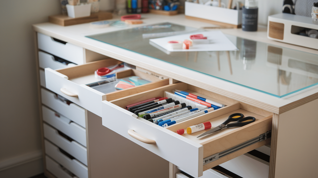 under desk drawers