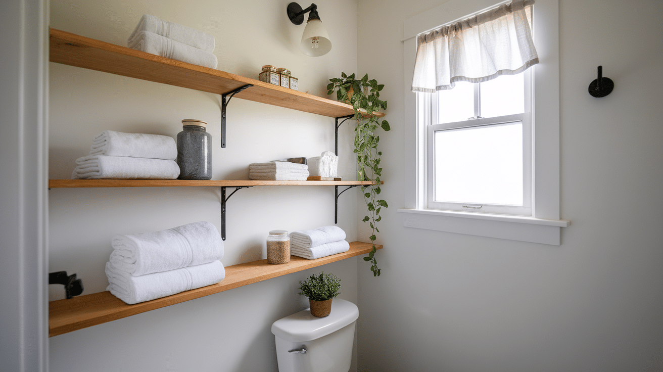 add open shelves