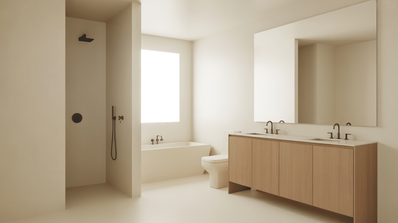 minimalist bathroom